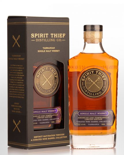 Spirit Thief Distilling Co. American Oak Tempranillo Cask Limited Edition Single Malt Australian Whisky (500ml)